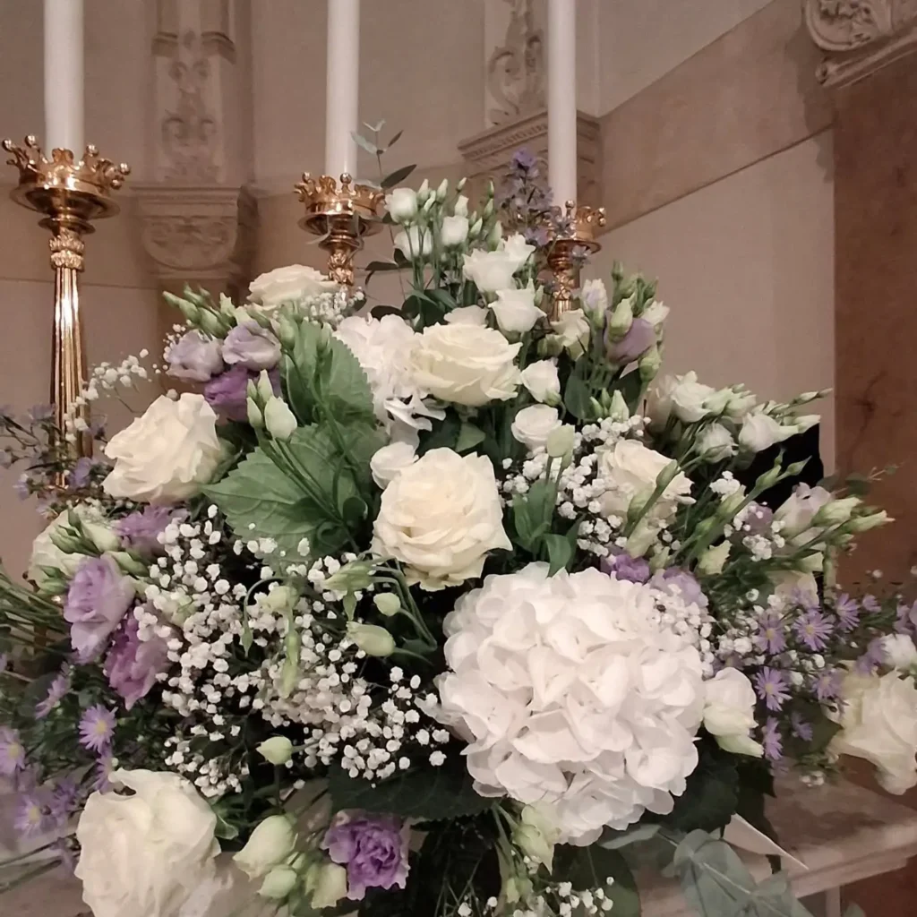 addobbi matrimoniali - allestimento floreale matrimonio il pollice verde